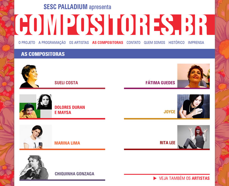 Website Compositores BR 2013