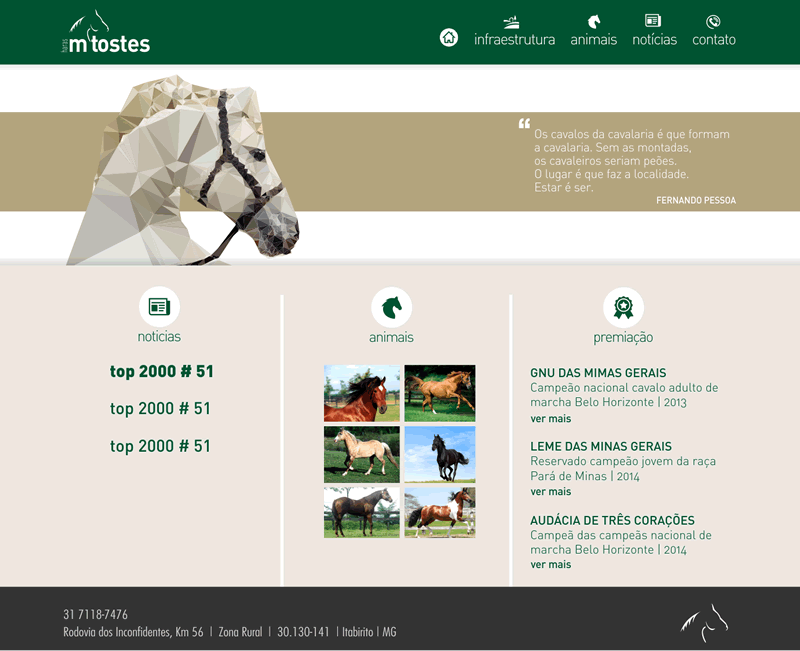 Website Haras M Tostes
