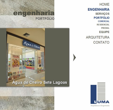 Website Luma Engenharia